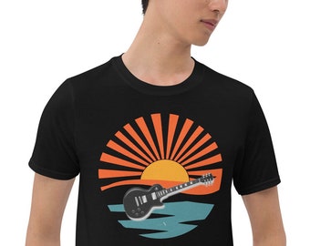 Camisa de guitarrista, camiseta de Guitar PLayer, camiseta vintage de músico