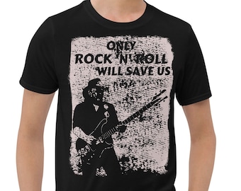Camisa Lemmy Camisa Motörhead Sólo el Rock 'n' roll nos salvará.