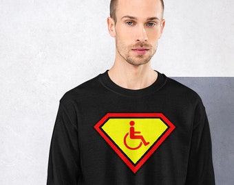 Funny Wheelchair shirt, Handicap shirt, Wheelchair accessory, Special need, Wheelchair cape, Wheelchair active Hero shirt, Disability shirt,