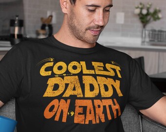 Camiseta del papá más genial de la Tierra, camiseta del papá más genial del mundo, regalo del día del padre, camiseta de hombre, camiseta para hombre, camiseta para papá, regalo de papá