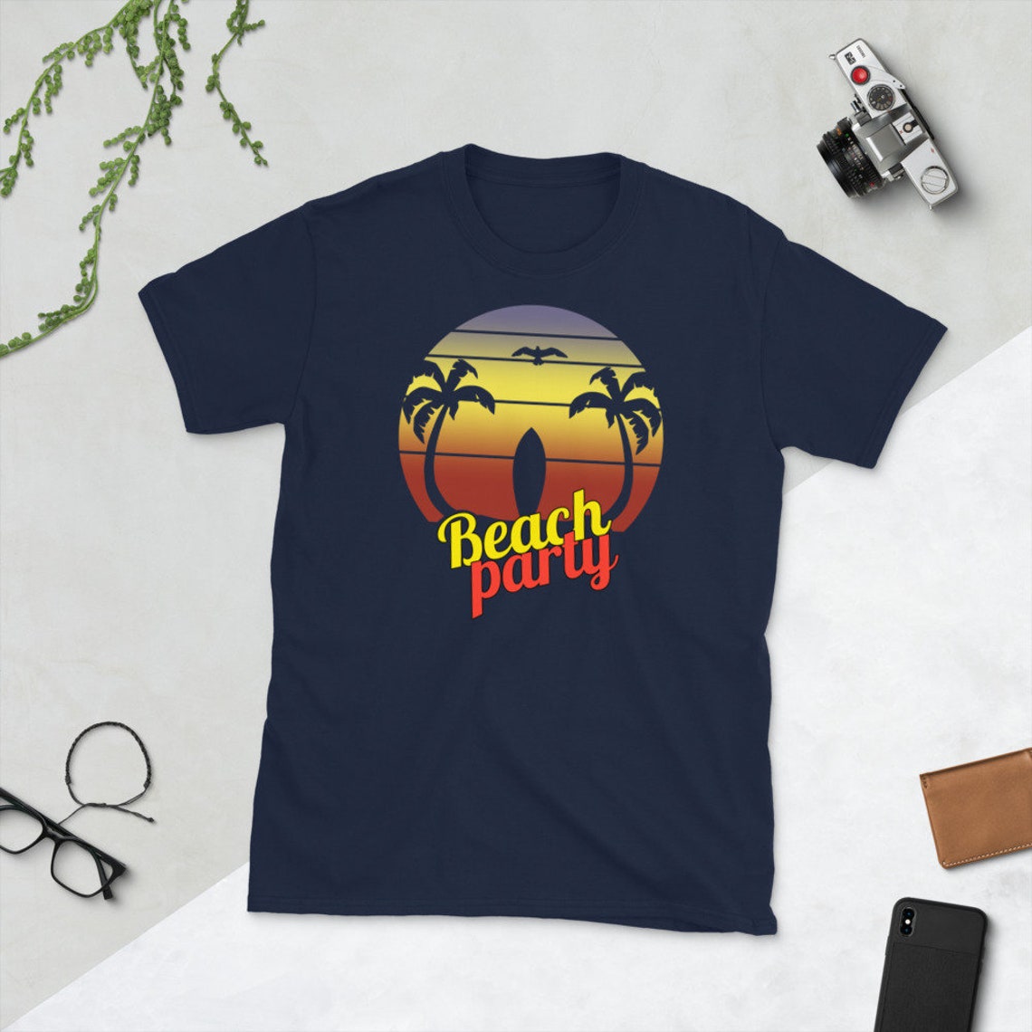 Santa Cruz Retro T-Shirt - Skater & Surfing Style Vintage Design