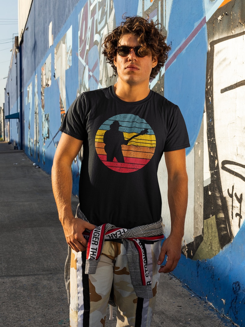 Lemmy Middle Finger T-Shirt - Vintage Music Fan Shirt Aus 100% Baumwolle