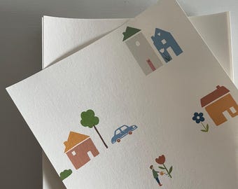 A5 Sample | Little Town Luxury Wallpaper for Kids