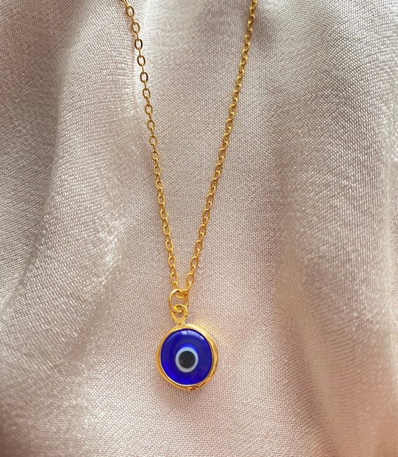 Pure 24 Karat Yellow Gold Evil Eye Pendant Charm For Sale at 1stDibs |  malocchio charm, evil eye charm gold, pure gold is what karat