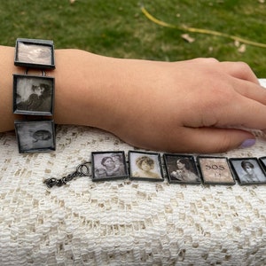 BRACELET: Pretty Brown Girl - Black Victorian and Retro bracelets-for YOU, mom, sis, BFFs, bridesmaids, grads, daughters...