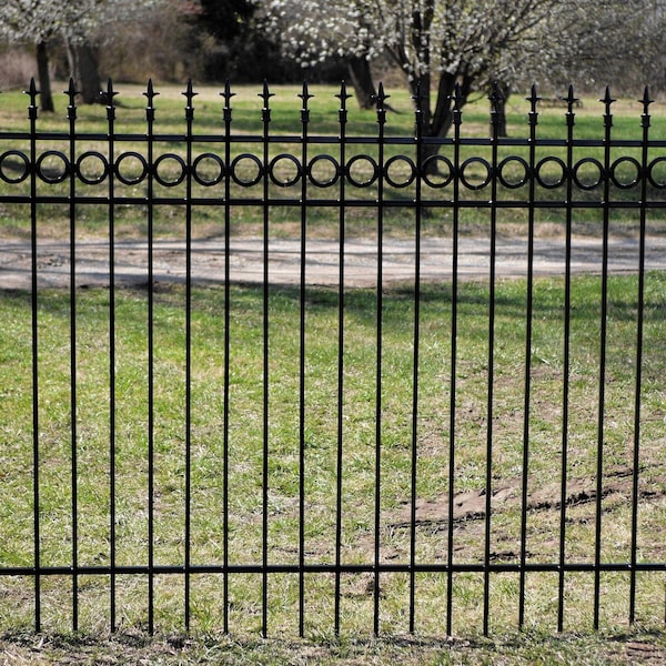 Wrought Iron Fence Etsy