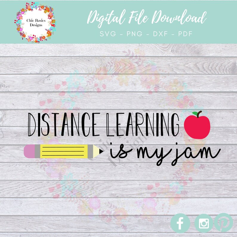 Download Virtual Teacher SVG Distance Learning SVG Teacher SVG | Etsy