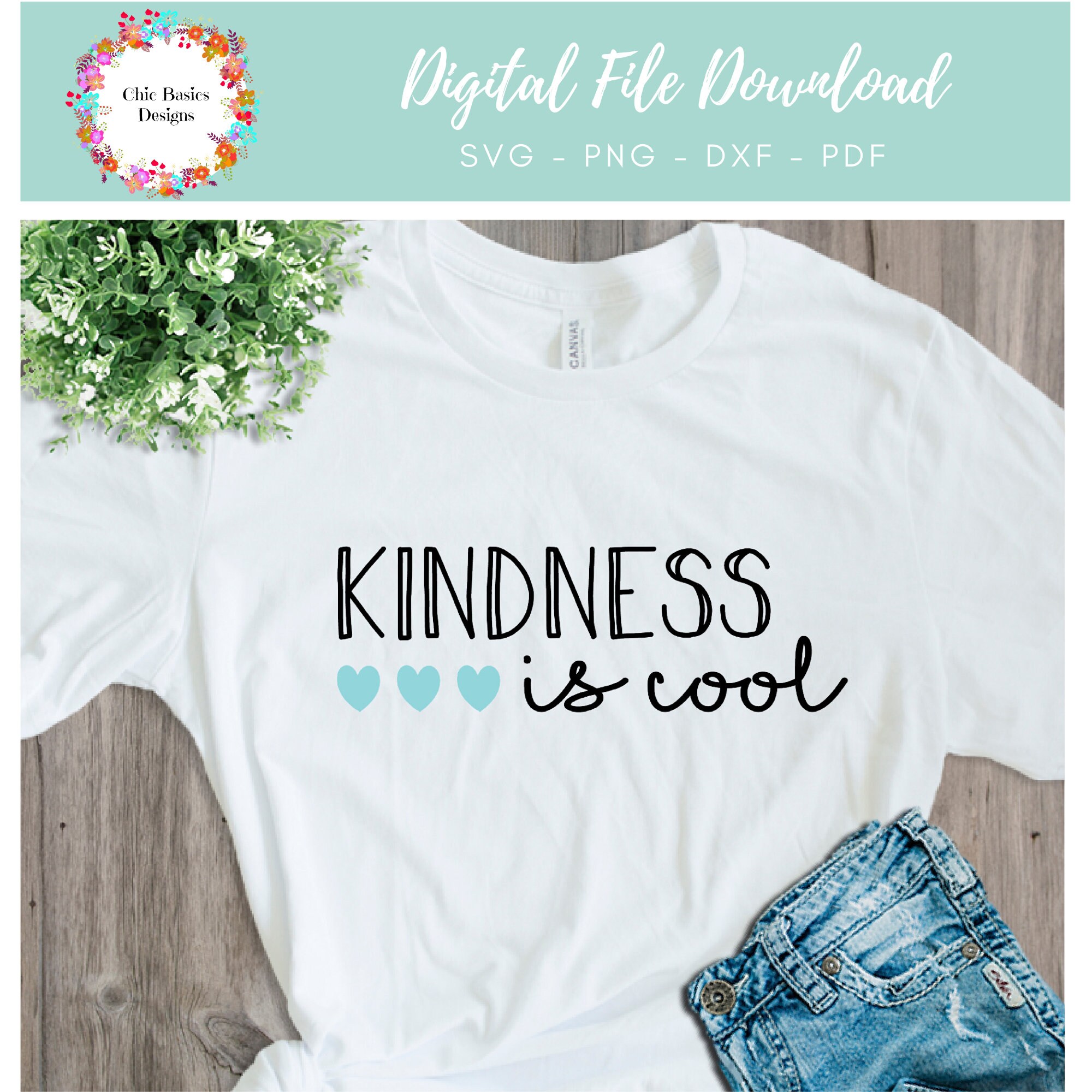 Download Teacher Gift Teacher SVG Teacher Tumbler Kindness SVG | Etsy