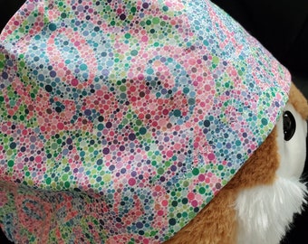 Scrub Cap--Ishihara Test availablein 2 colors**Buy 7 caps and get 1 cap FREE!