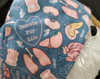 Scrub Cap--Donate for Life**3 colors/styles available!**Buy 7 caps, get 1 cap FREE!