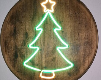 Pine Tree Neon Sign - Etsy