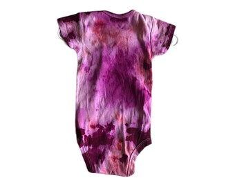 Infant Tie Dye Onesie, Size 6/9 months,strawberry suprise , Retro Tie and Dye Clothing, Gift for kids,, Tie Dye, baby clothing, kids tie dye