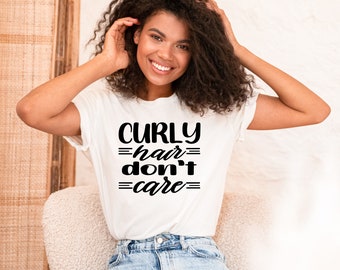 Curly Hair Shirt - Etsy