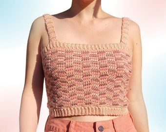 Crochet pattern , Daifa Top Pattern