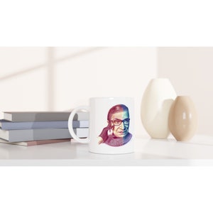 Ruth Bader Ginsberg Tasse. Inspirierende Frauen Tasse. Geschenk für Mama. Starke Frauen. Geburtstagsgeschenk. Wohnkultur. mama. Schwester, Freundin, Pflegepaket