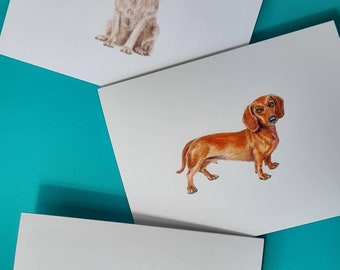 French bulldog greetings card, original artwork gift. Animal, dog lover birthday, anniversary, pet loss, nursery baby thank you wall art dog