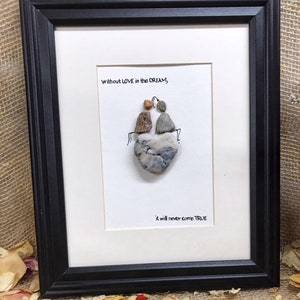 Grateful Dead Collection, Love in the Dream, Boho Art Pebble Art, 1960s