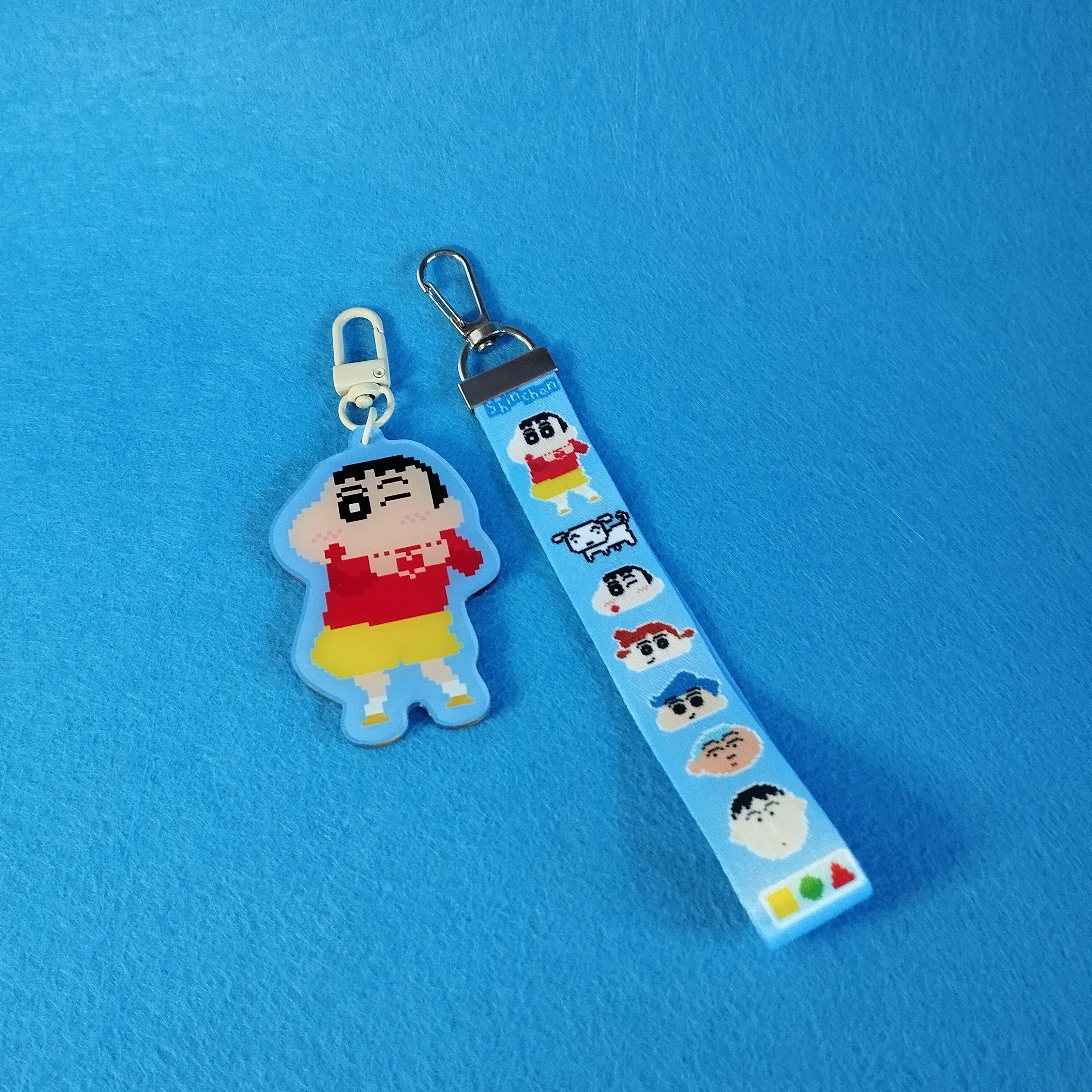 Wholesale 3D Crayon Shin-Chan Doll Cute Keychain Accessories PVC Key Ring  with Daisy Basketball Pendant Wristlet Custom Car Bag Charm Gift From  m.