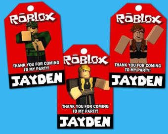 Roblox Thank You Etsy - roblox birthday thank you card chalkboard roblox thanks