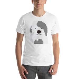 Sheep Dog Short-Sleeve Unisex T-Shirt Old English Sheep Dog OES Dog Lover Gift