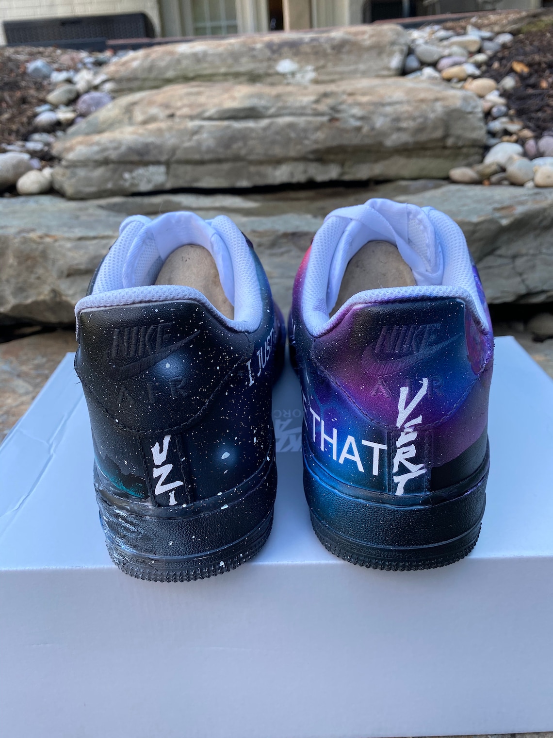 Custom Nike Air Force 1 '07 Low ETERNAL ATAKE Lil Uzi | Etsy
