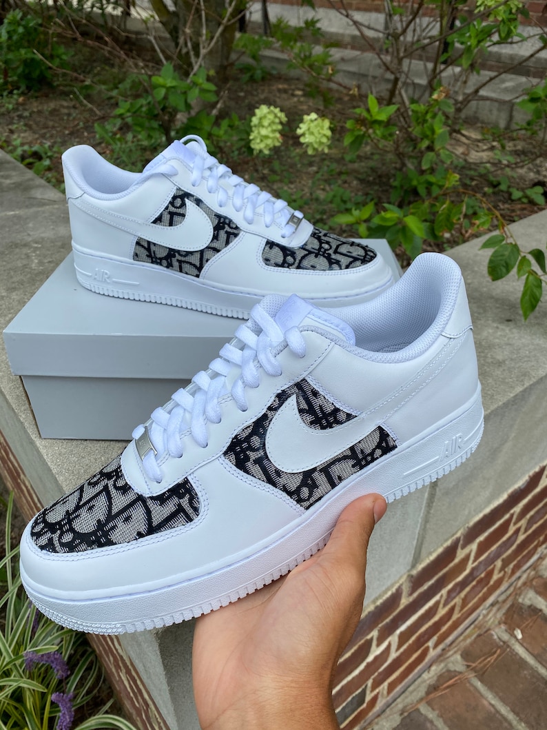 Custom Nike Air Force 1 '07 Low Dior | Etsy