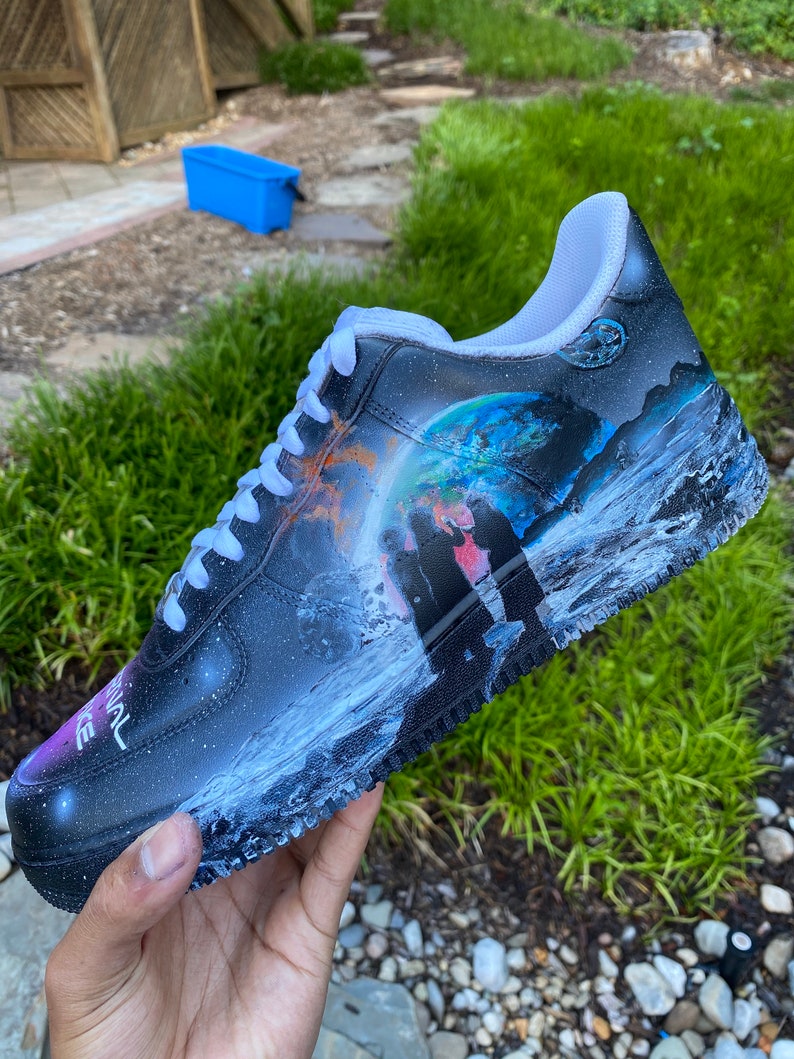 Custom Nike Air Force 1 '07 Low ETERNAL ATAKE Lil Uzi | Etsy