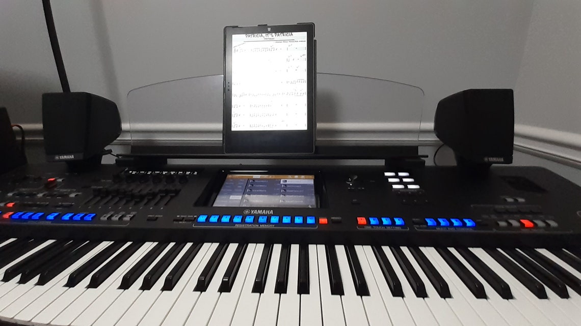 Yamaha Genos Music Stand Extensions for Angled Position Above Etsy