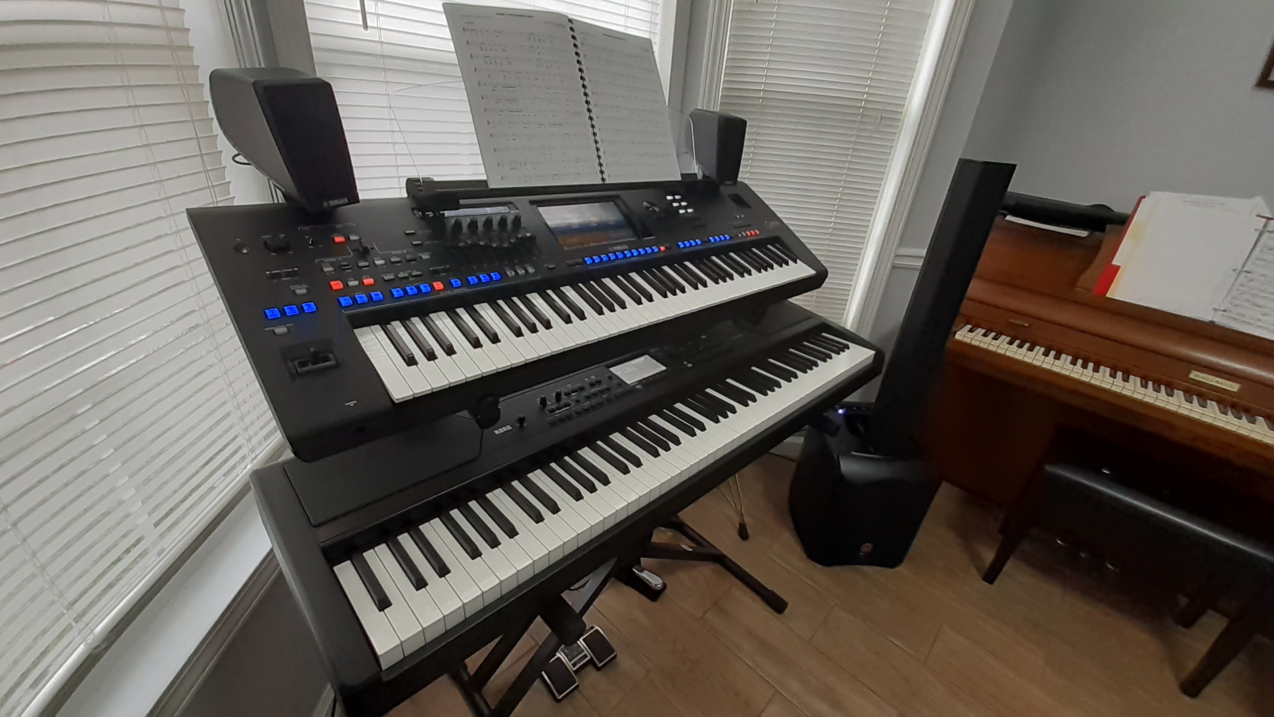 Yamaha Genos Music Stand Extensions for Angled Position Above Etsy UK