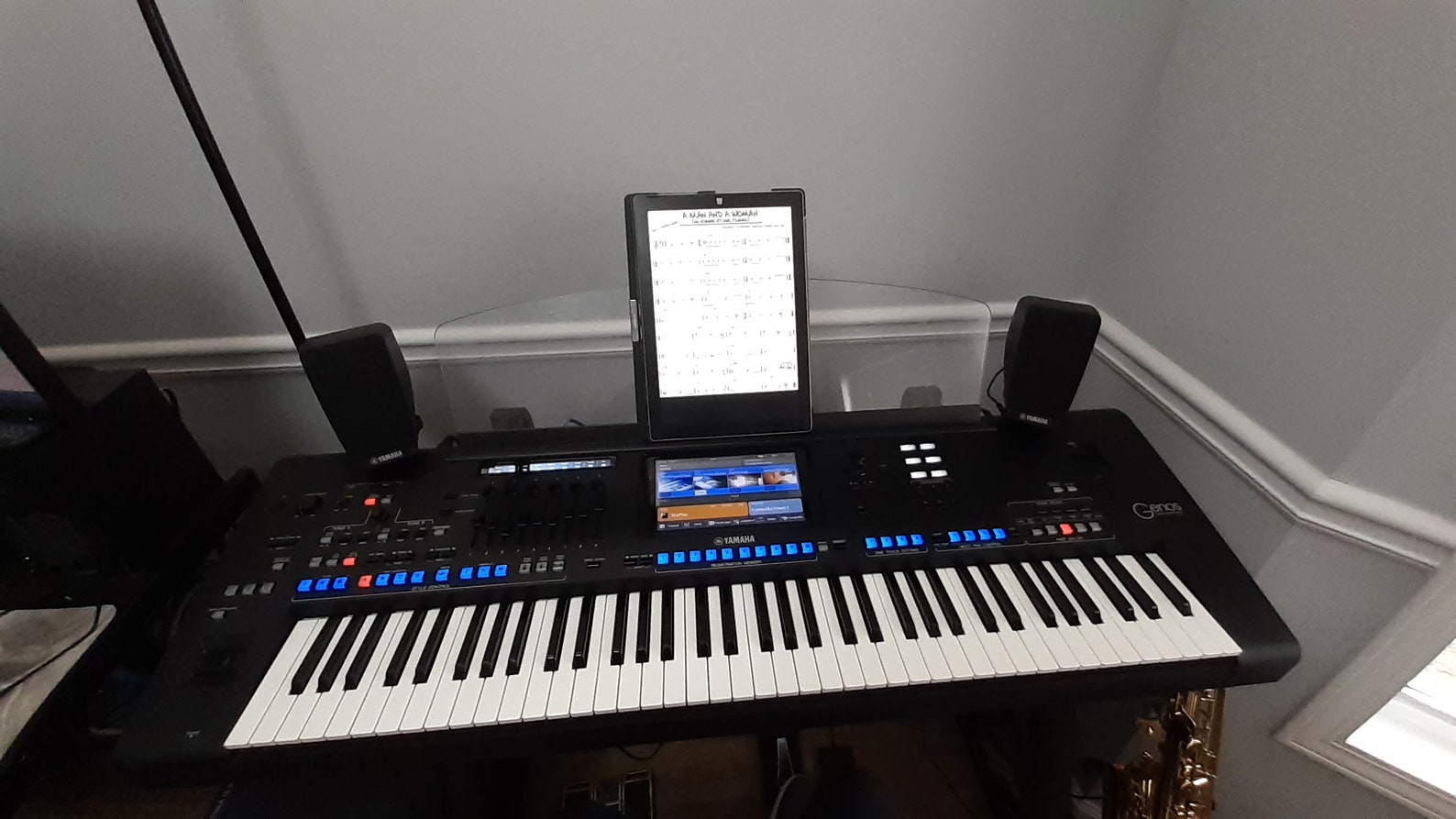 Music Stand Extensions for Yamaha Genos 1 One Pair Etsy