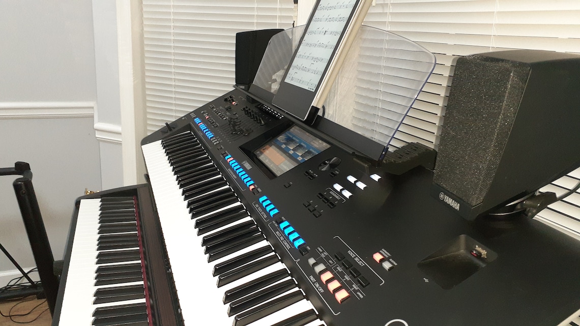 Yamaha Genos Music Stand Extensions for Angled Position Above Etsy