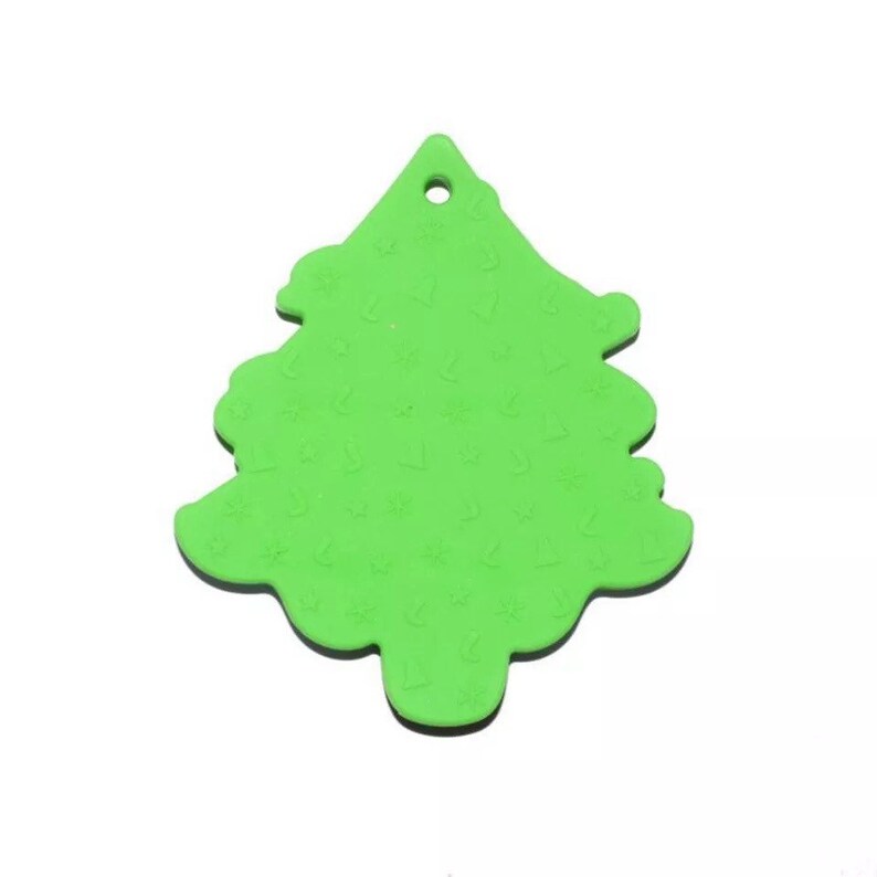 BPA Free Silicone Christmas Tree TeetherPendant