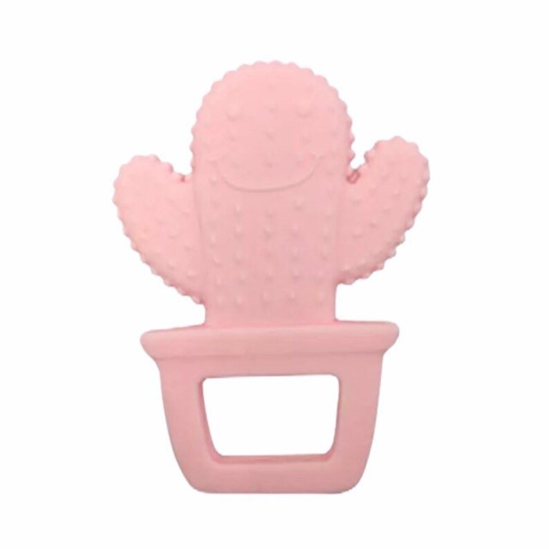 cactus silicone teether
