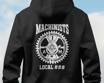 Machinist hoodie gift for Machinist, Machinist tools,  gift, machinist husband, dad gift, metal fabrications , welder, custom Union #
