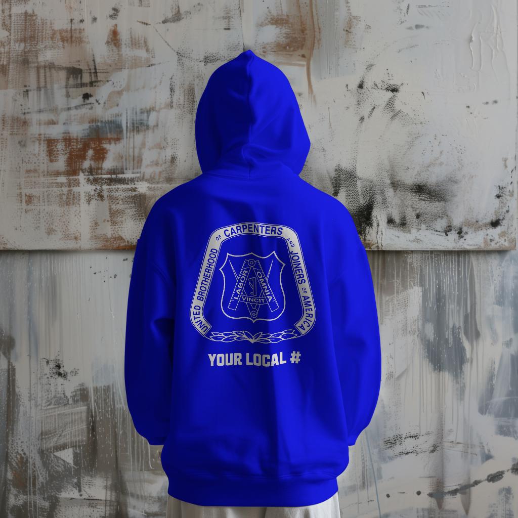 Custom Union Carpenters Brotherhood, Personalized Union Number ...