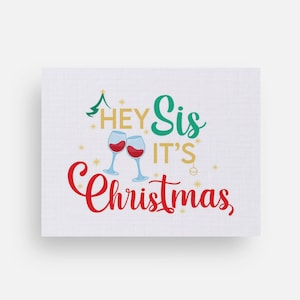 Hallo zus, het is kerst | Rupaul-kerstkaart | Kerstkaart kerstkaart Drag Race van Rupaul | Drag Queen | LGBTQ | Cadeau