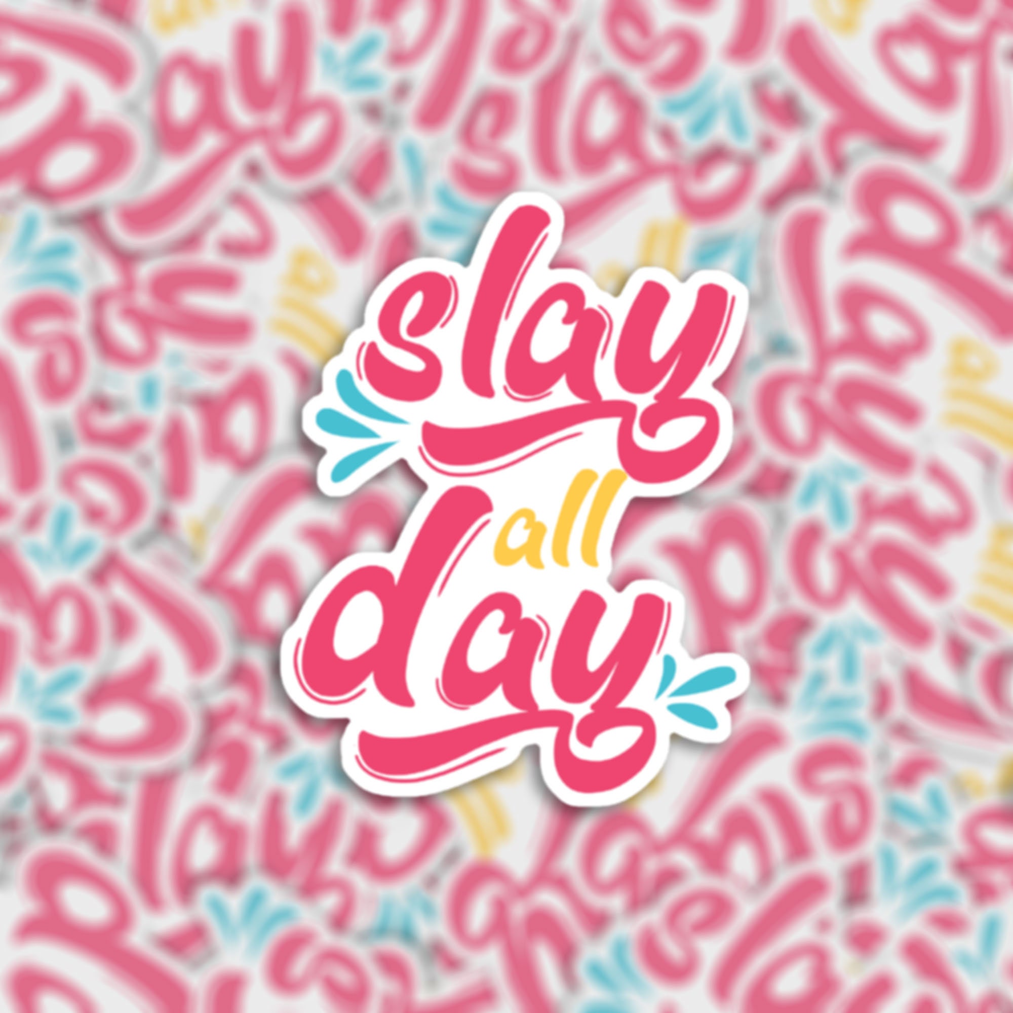 Slay Definition Holorgraphic Vinyl Sticker