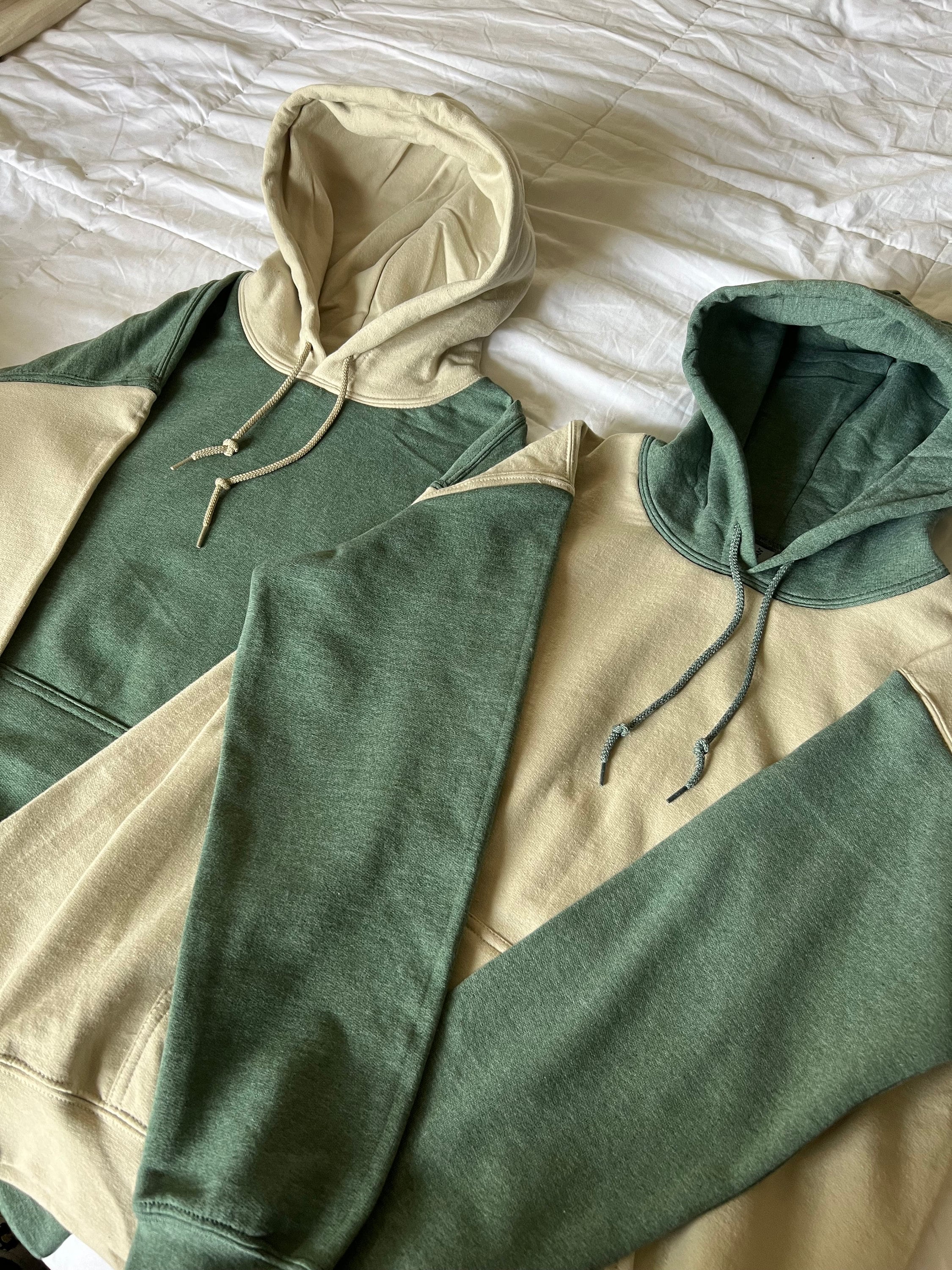 Two tone hoodie mens sale