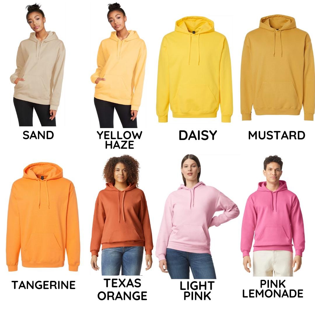 Two Matching Colorblock Hoodies, Anniversary Gift Idea, Two