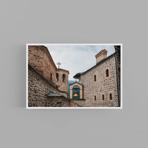 Saint Jovan Bigorski Monastery, N. Macedonia, Downloadable Image, Travel Photography, Digital Download Photography, Printable Art