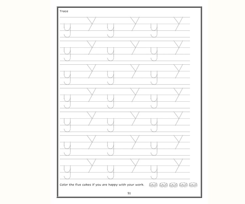 tracing letters alphabet letters tracing worksheet etsy