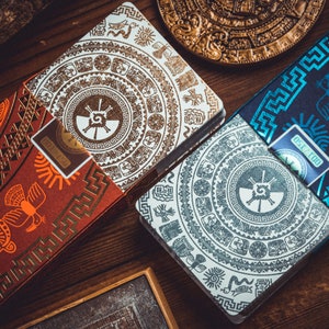 Maya Sun & Moon: Myth-Inspired Playing Cards | Mayan Art