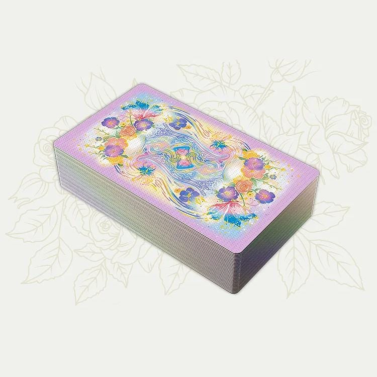Gilded Rider Waite Serenity Tarot Rider-waite 80 Cards Four Seasons Artwork Coated-2-side ...