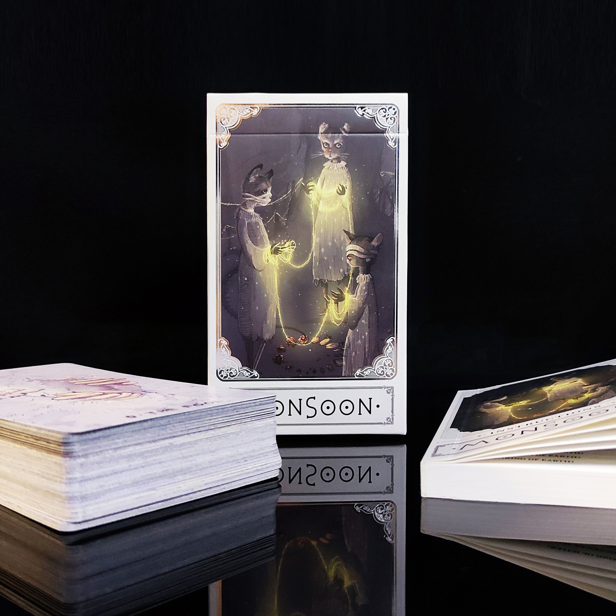 Monsoon Tarot Beginner-friendly Rider-waite Japanese Illustration