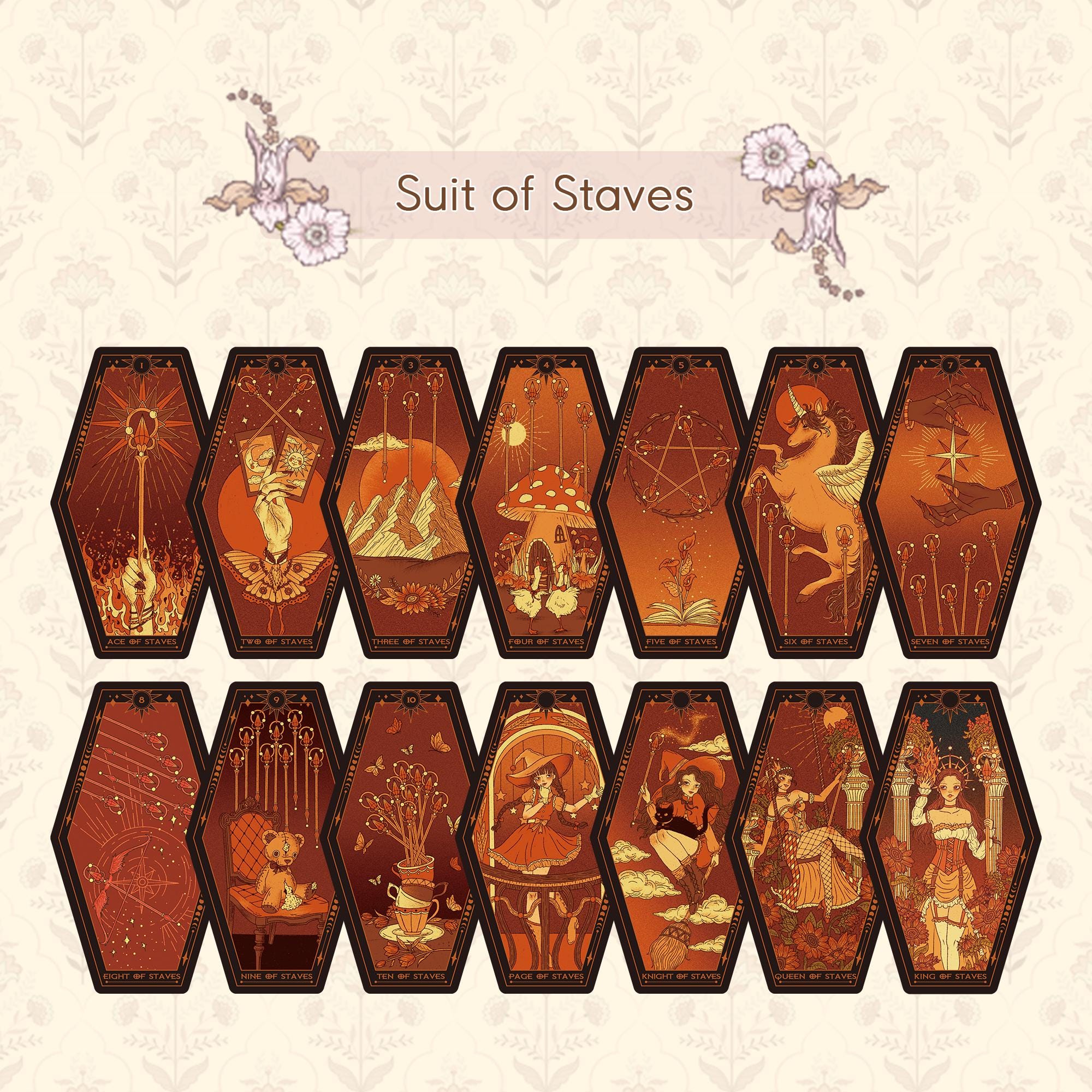 アイスリング タロット 85枚 マルセイユ版 ライダーウェイト版