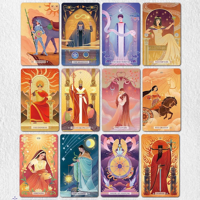 Shining Stars Tarot: Himmlischer Schreibtisch für All-Level-Leser Bild 3
