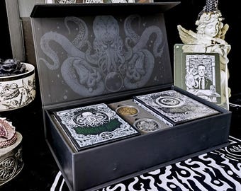 Shadow of Aeons Collector's Box Tarot Trading Cards Poker Decision