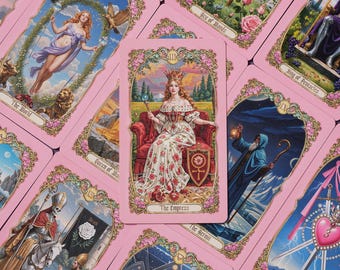 Renaissance Fantasy Tarot: Classic Romanticism | Victorian Fashion | Rococo | Wes Anderson's Palettes