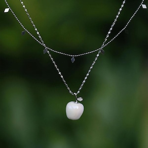 Apple of My Eye Necklace - Etsy