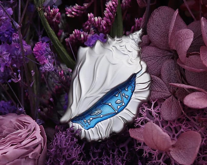 Marine Zodiac Enamel Pins – Ocean Animal Astrology Signs | Celestial Sea Creature Lapel Pin | Zodiac Gift for Ocean Lovers